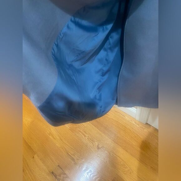 Havilina Wool Coat, Blue - Picture 11 of 12